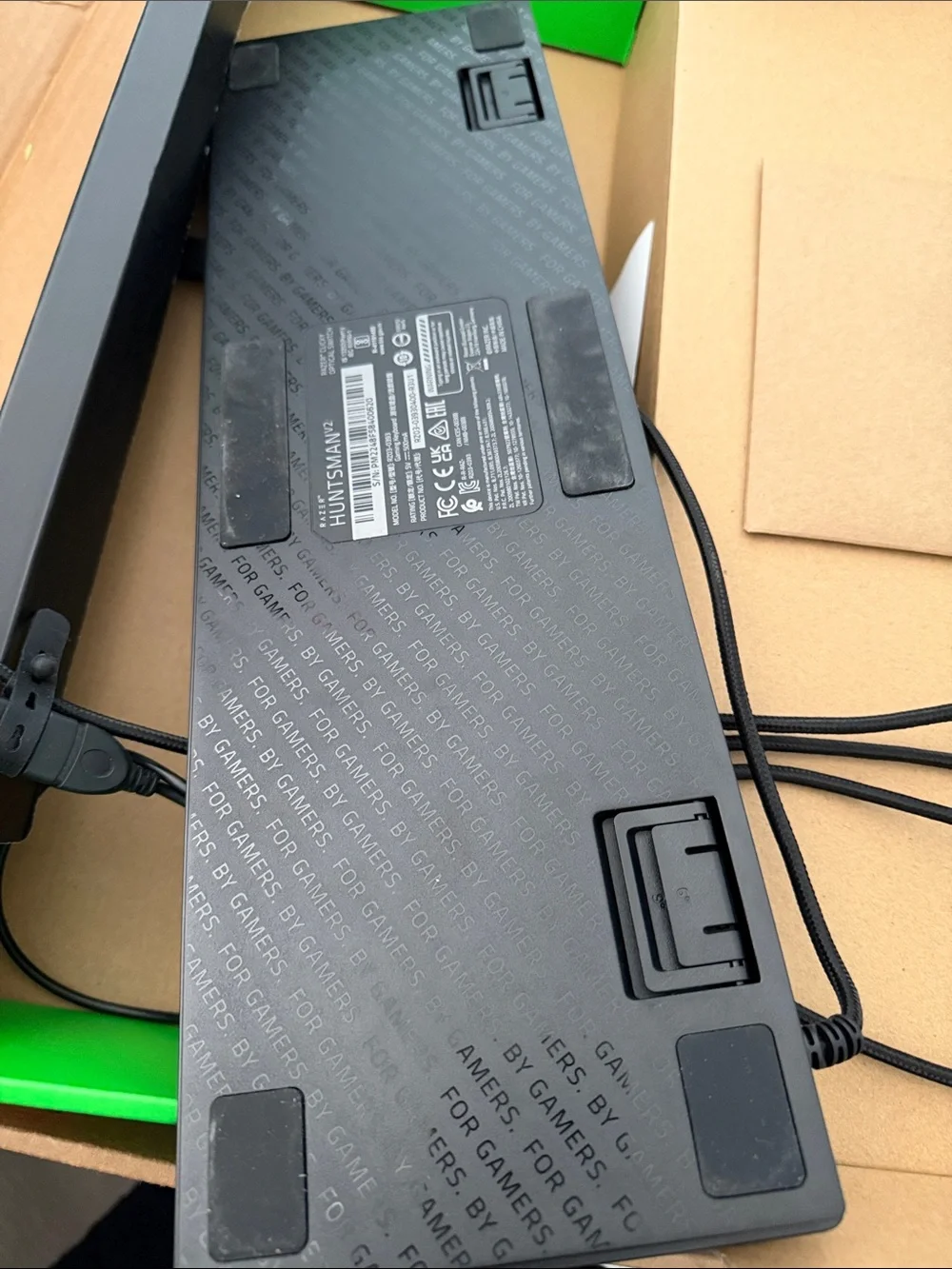 Razer Huntsman V2 RGB Black Gaming Keyboard